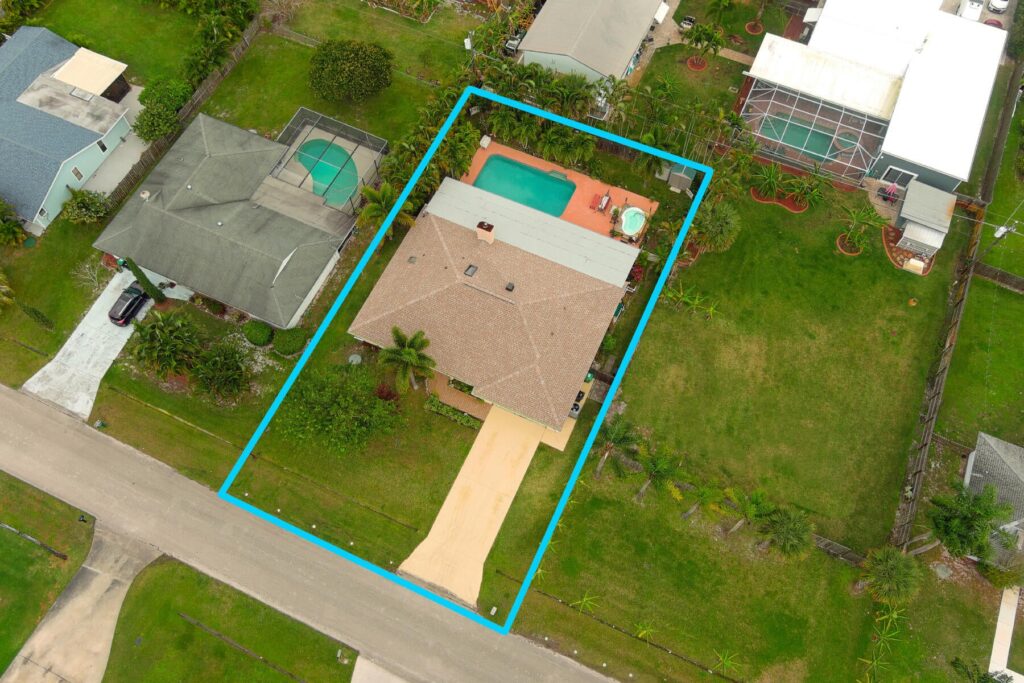 1179 SE Sabina Lane Port St Lucie Aerial View