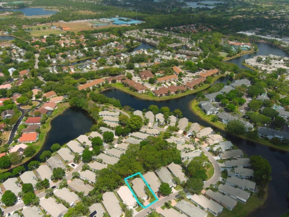 175 Harbor Lake Circle Greenacres location aerial view