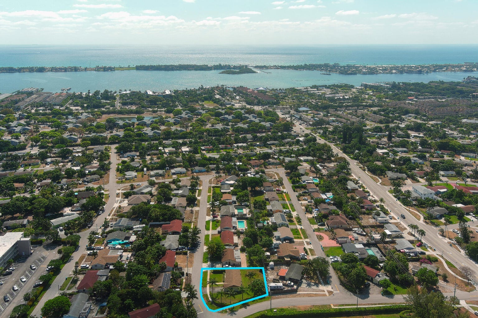2412 NE 2nd Court Boynton Beach Aerial View