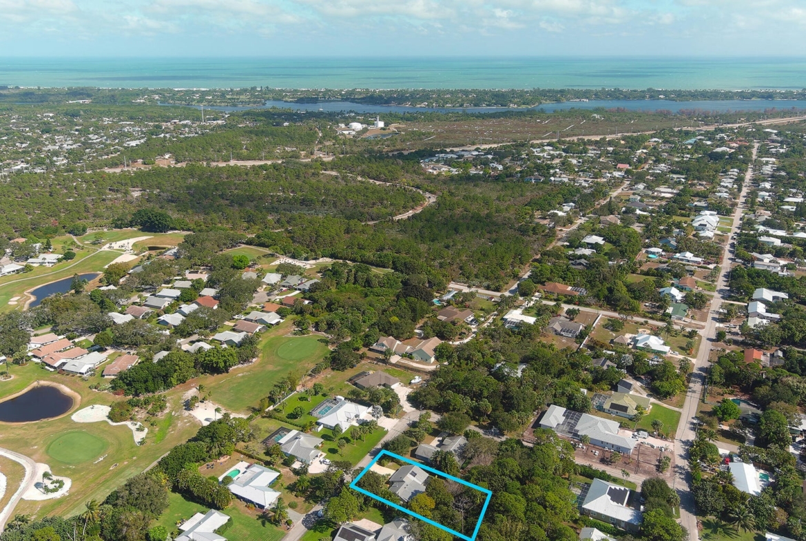 8816 SE May Terrace Hobe Sound, FL 33455 Aerial Location