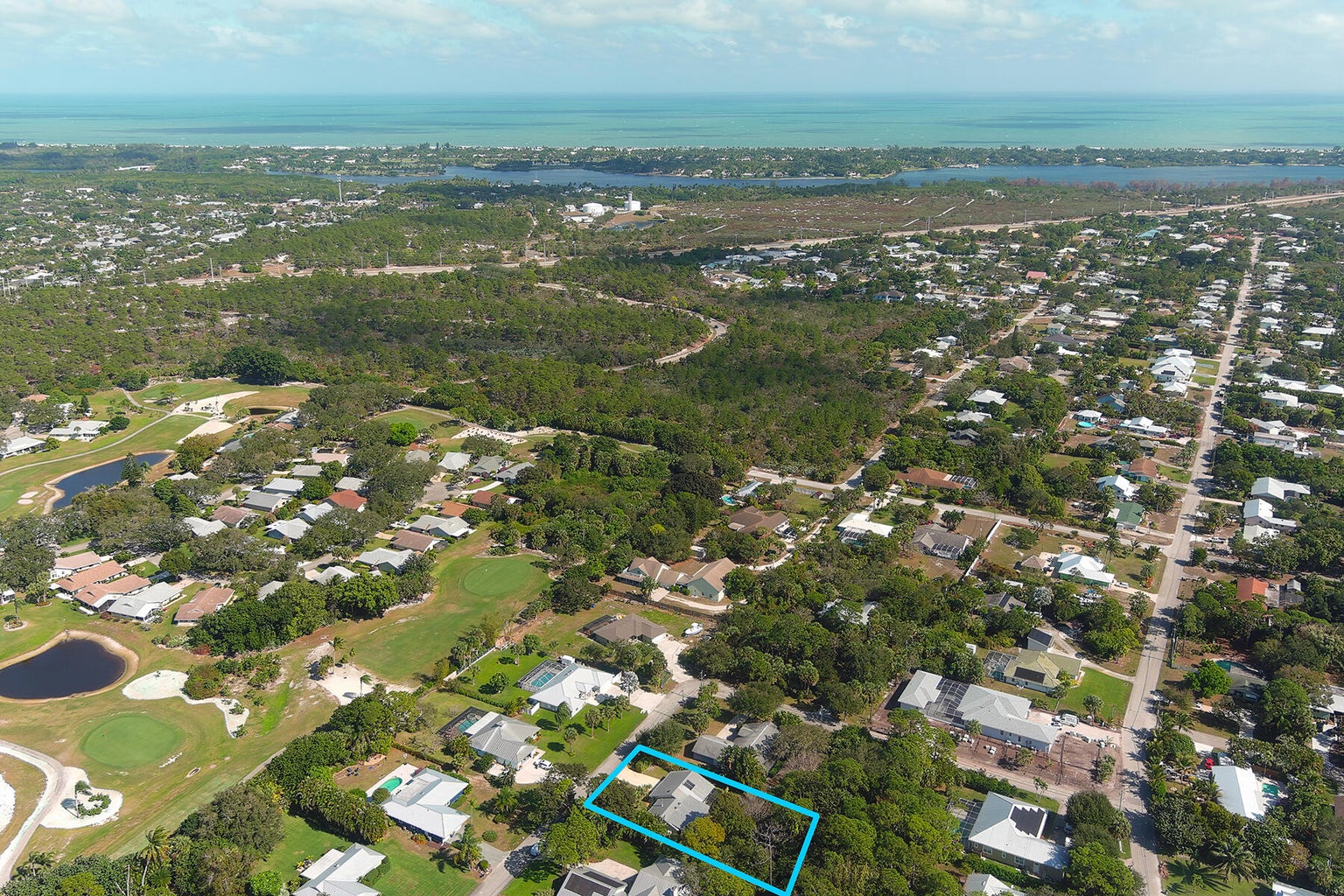 8816 SE May Terrace Hobe Sound, FL 33455 Aerial Location