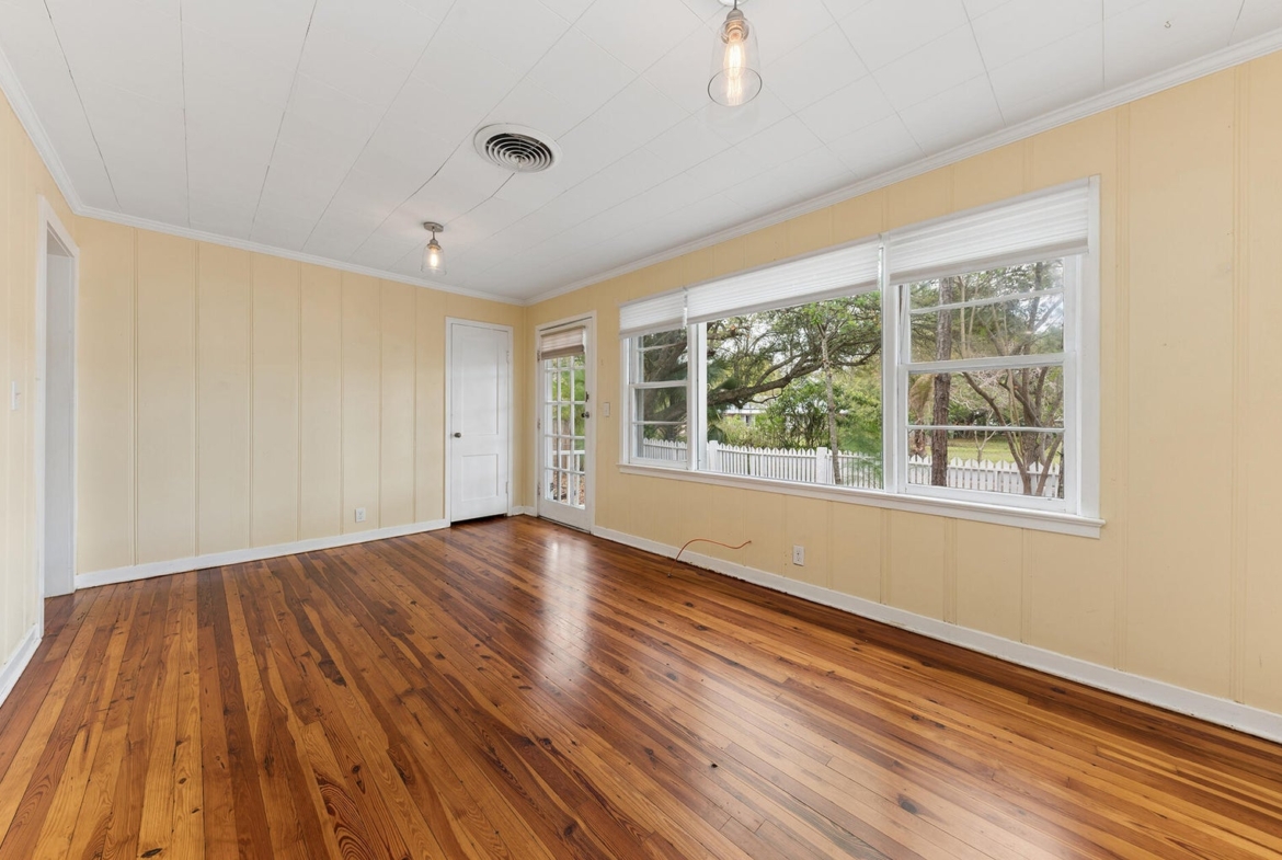 521 SW Halpatiokee Street living room with hardwood floors