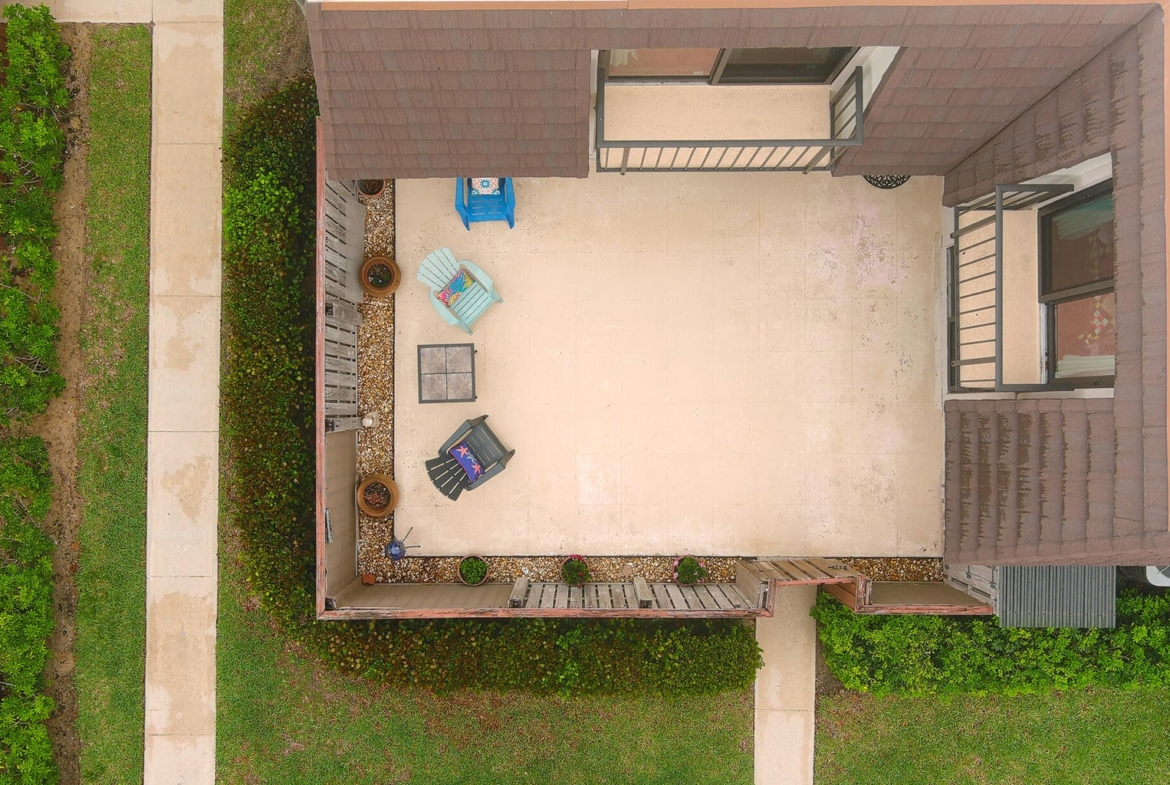 1205 12th Court Jupiter, FL patio aerial view