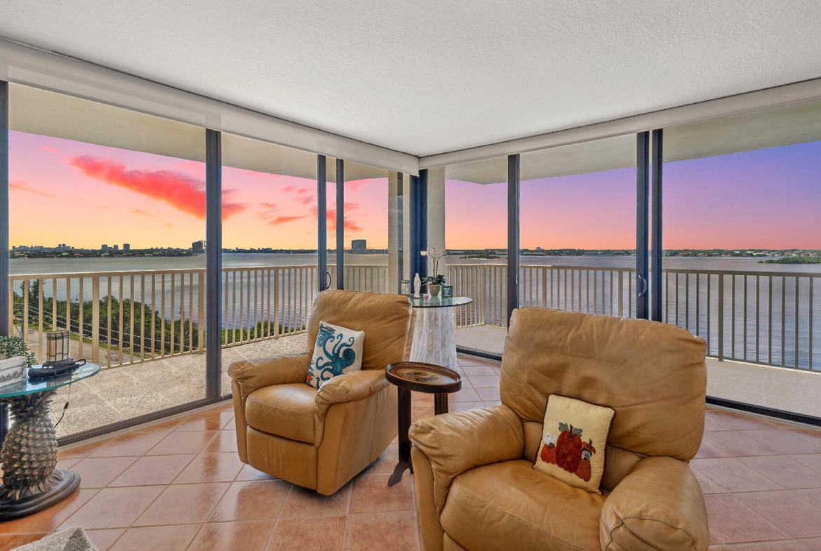 5480 N Ocean Drive B7c Singer Island, FL 33404 sunset